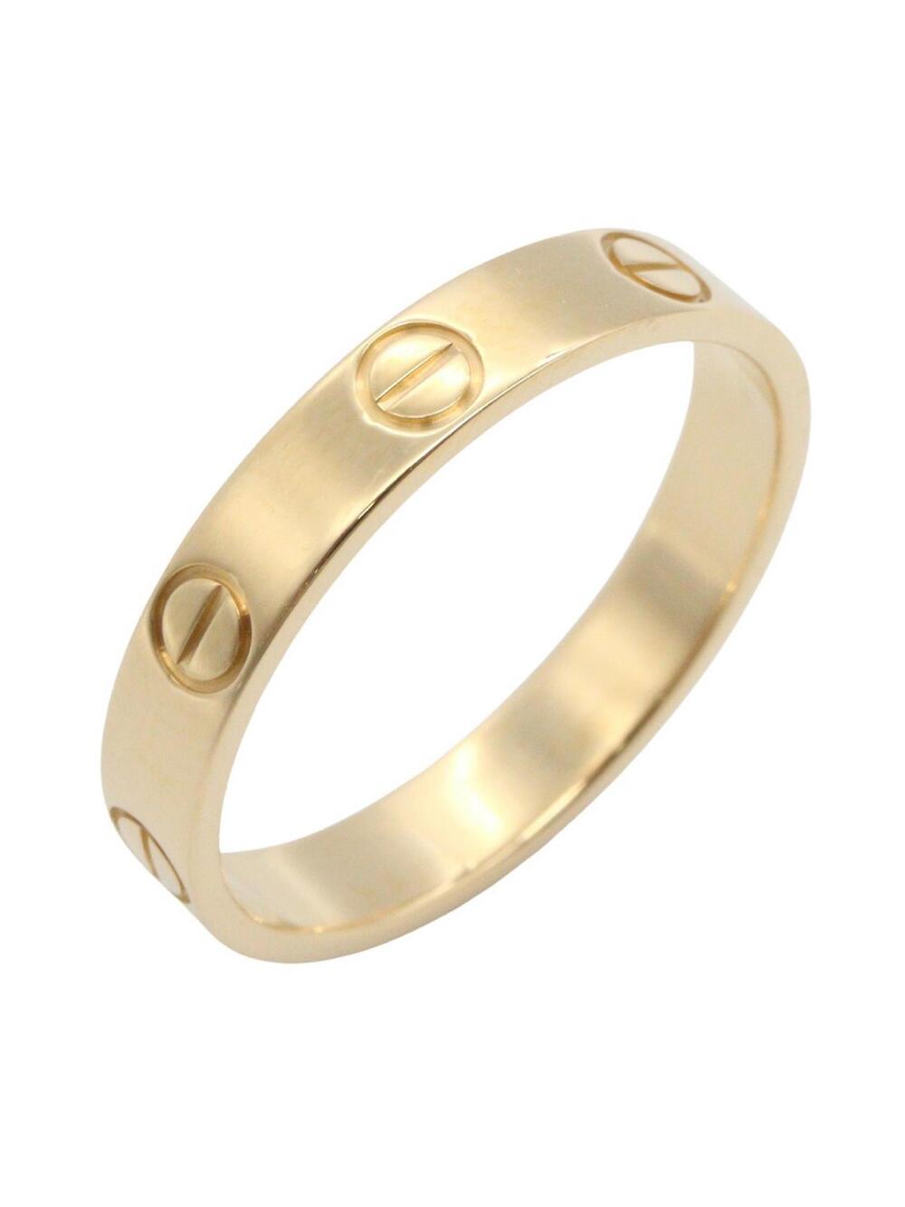 Cartier Mini Love Ring 18Kyg Yellow #334808C13B